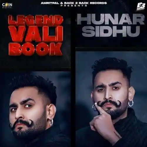 Legend Vali Book - Hunar Sidhu 2022 cover image
