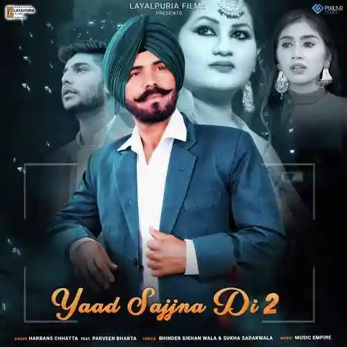 Yaad Sajna Di 2 - Harbans Chhatta cover image