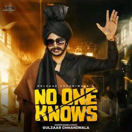 No One Knows - Gulzaar Chhaniwala 2022 cover image