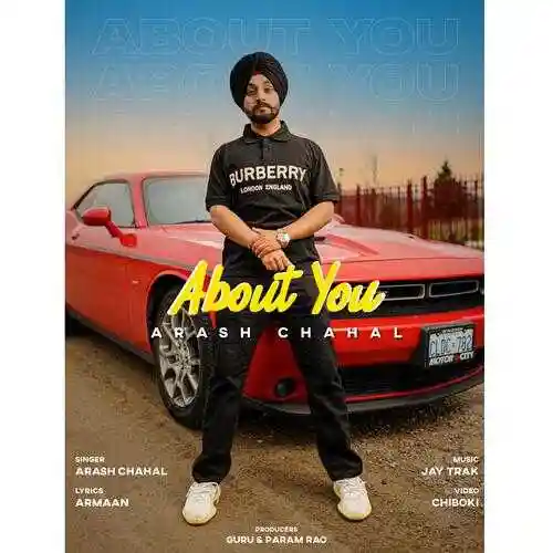 About You (feat. Jay Trak And Armaan) - Arash Chahal cover image