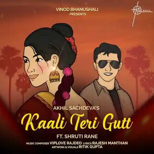 Kaali Teri Gutt - Akhil Sachdeva 2023 cover image
