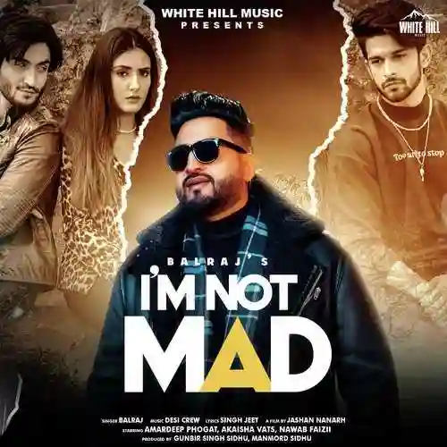 I Am Not Mad - Balraj 2021 cover image