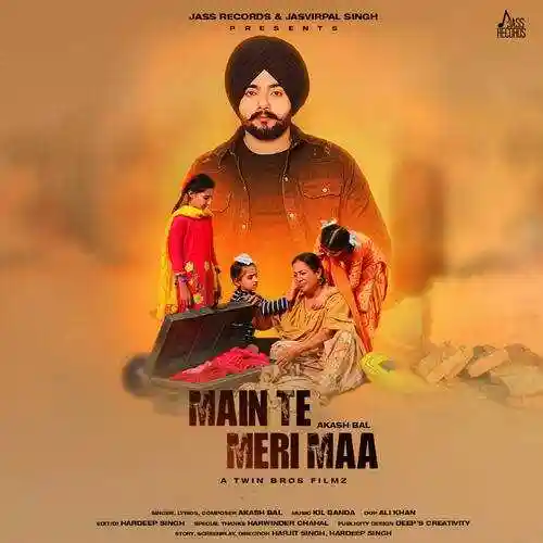 Main Te Meri Maa - Akash Bal 2022 cover image