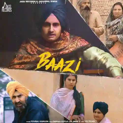 Baazi - Yuvraj Kahlon 2021 cover image
