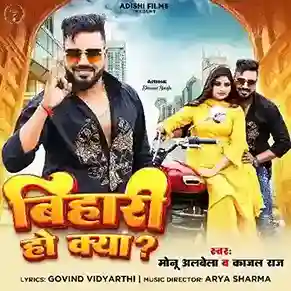 Bihari Ho Kya - Monu Albela 2024 cover image