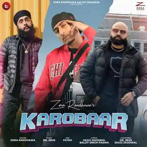 Karobaar - Zora Randhawa 2022 cover image