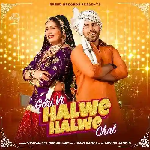 Gori Vi Halwe Halwe Chal - Sapna Choudhary 2024 cover image