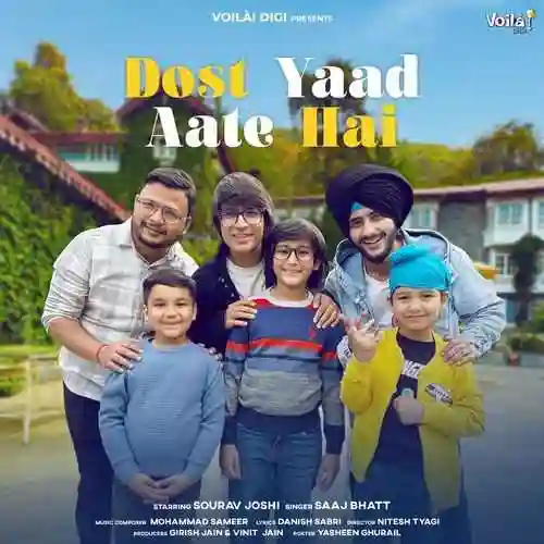 Dost Yaad Aate Hai - Saaj Bhatt 2024 cover image