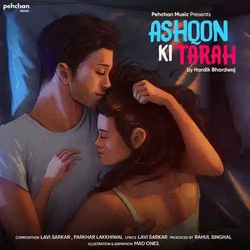 Ashqon Ki Tarah - Hardik Bhardwaj 2022 cover image
