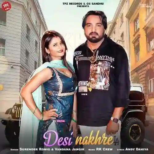 Desi nakhre - Surender Romio 2022 cover image