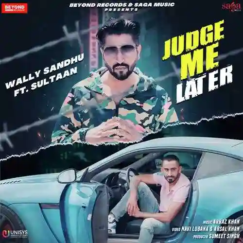 Judge Me Later - Wally Sandhu 2021 cover image