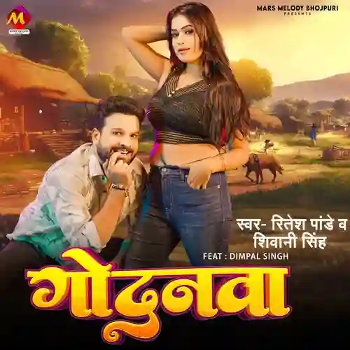 Godanwa (feat. Dimpal Singh) - Ritesh Pandey 2024 cover image