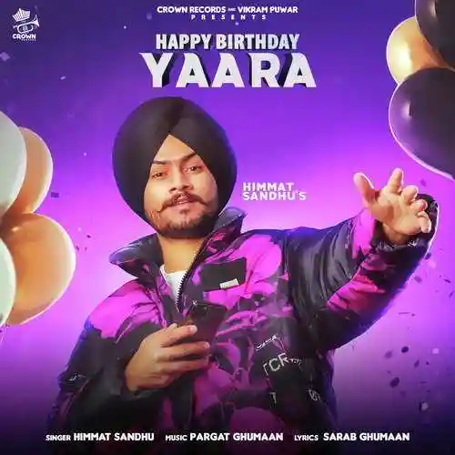 Happy Birthday Yaara - Himmat Sandhu cover image