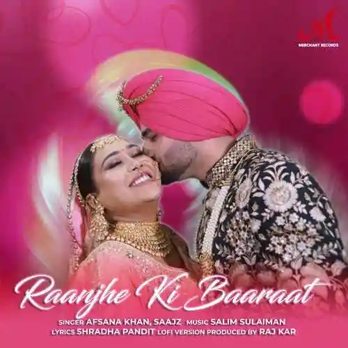 Raanjhe Ki Baaraat - Afsana Khan 2022 cover image