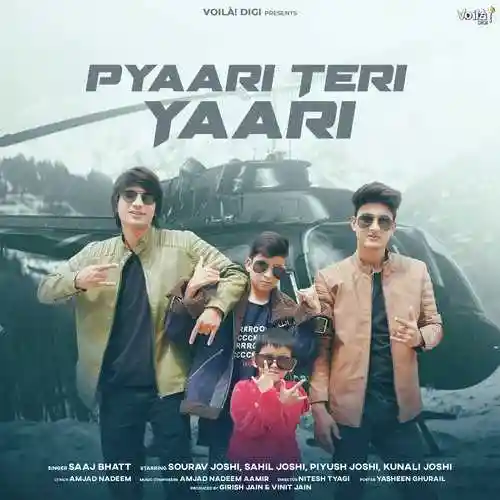 Pyaari Teri Yaari - Saaj Bhatt 2022 cover image