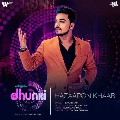 Hazaaron Khaab - Saaj Bhatt 2022 cover image