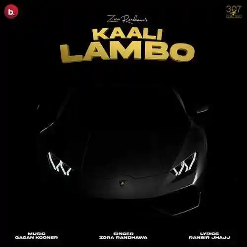 Kaali Lambo - Zora Randhawa 2022 cover image
